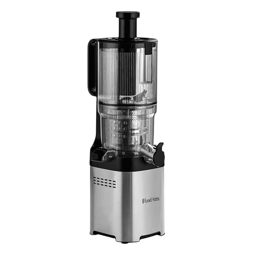 Russell Hobbs Vitality 180 Watt 2 Jars Cold Press Slow Juicer (50 RPM, Reverse Function, Black)_3