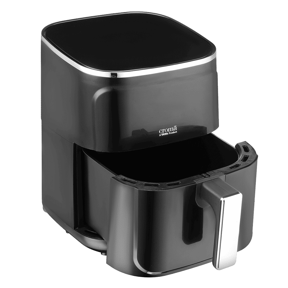 Croma AO6995 4.7L 1400 Watt Digital Air Fryer with 360 Degree Hot Air Circulation (Black)_4