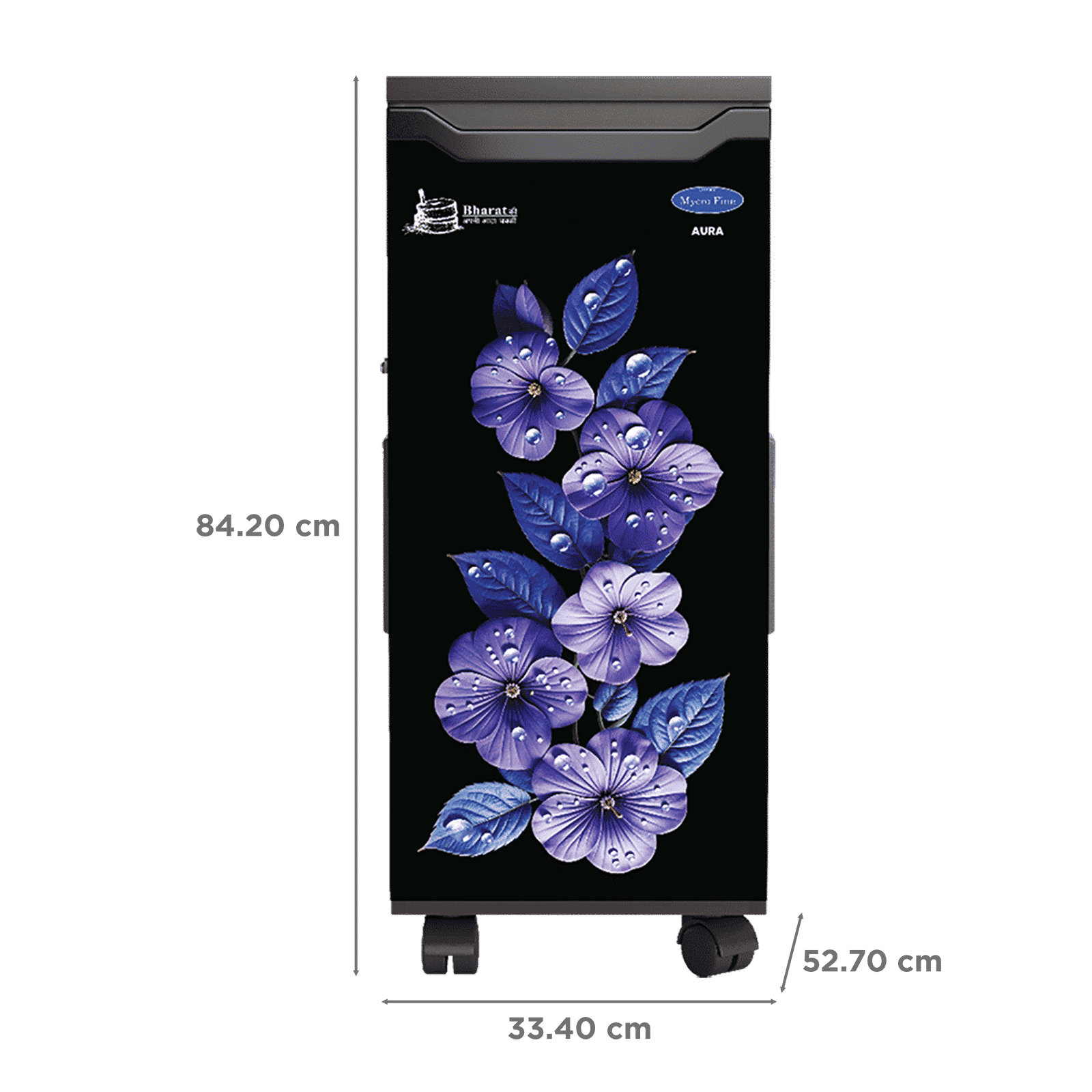 Mycro Fine AURA 750 Watts 5 Kg Flour Mill Machine (Aircooled Filter, LM NEONPLUS DAISY, Black)_2