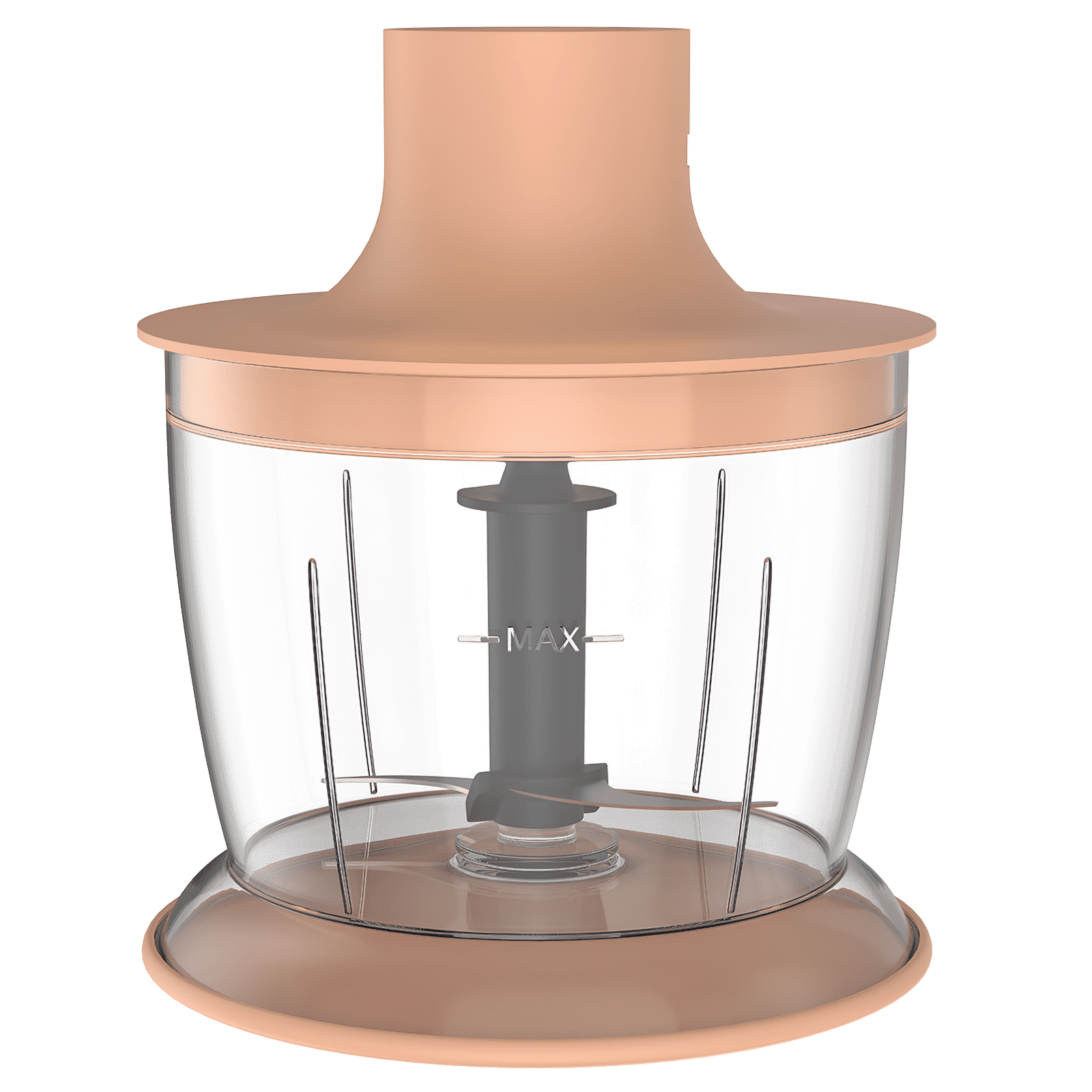 Croma AK5705 600 Watt Hand Blender with 3 Attachments (Speed Selector, Peach)_6