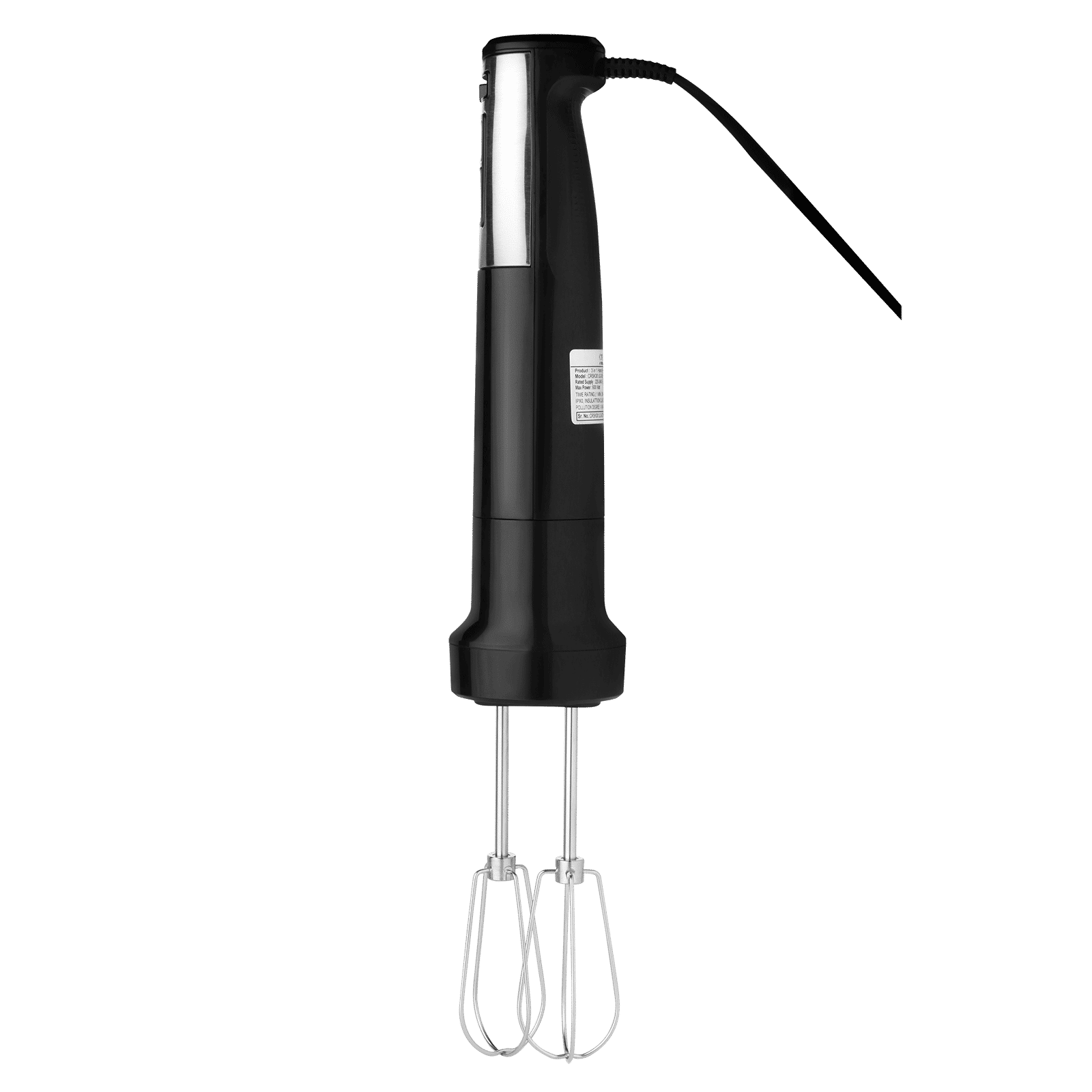 Croma AK5701 600 Watt Hand Blender with 4 Attachments (Speed Selector, Black)_15