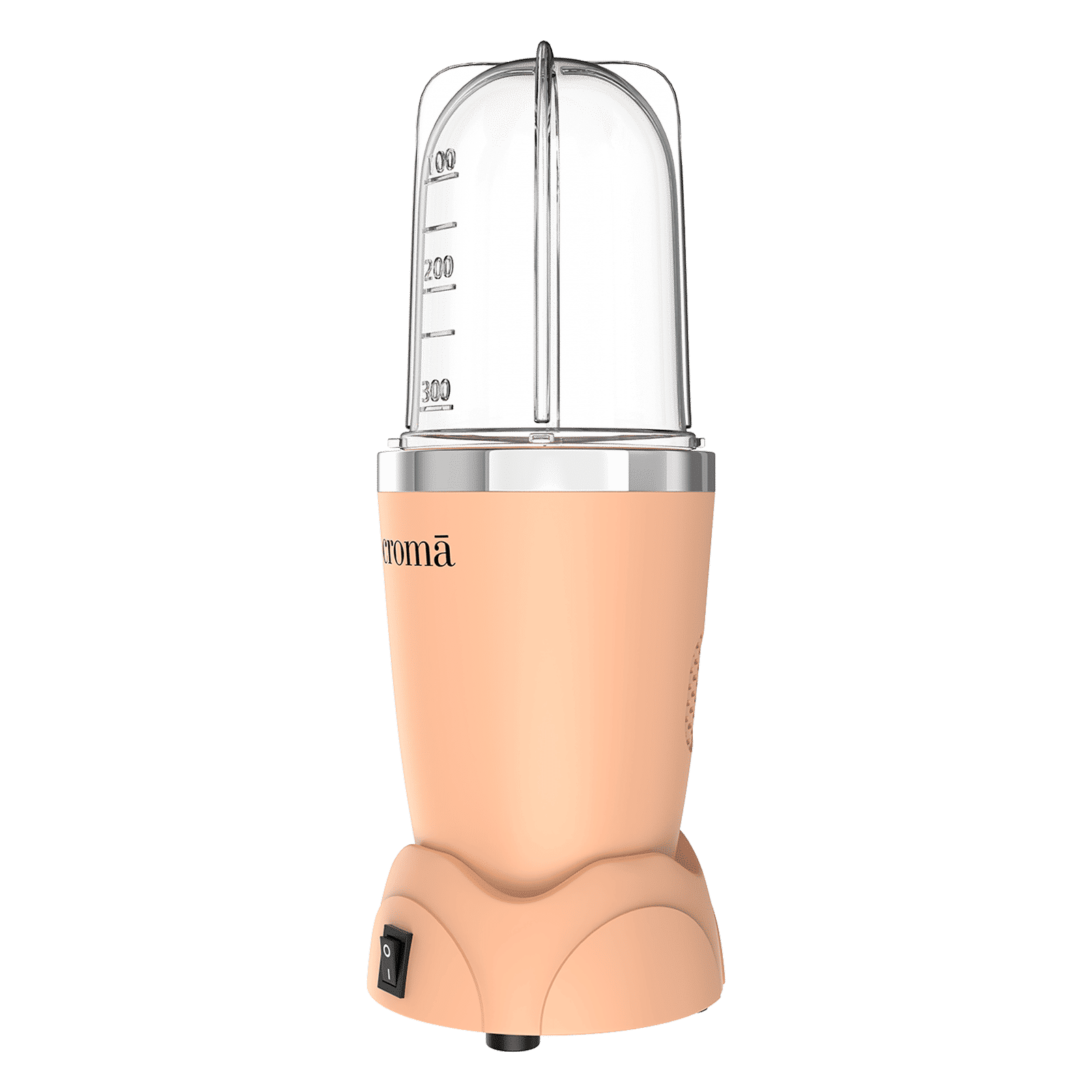 Croma AK5706 Nutri 450 Watt 3 Jars Mixer Grinder Blender (19000 RPM, One Touch Operation, Peach)_9