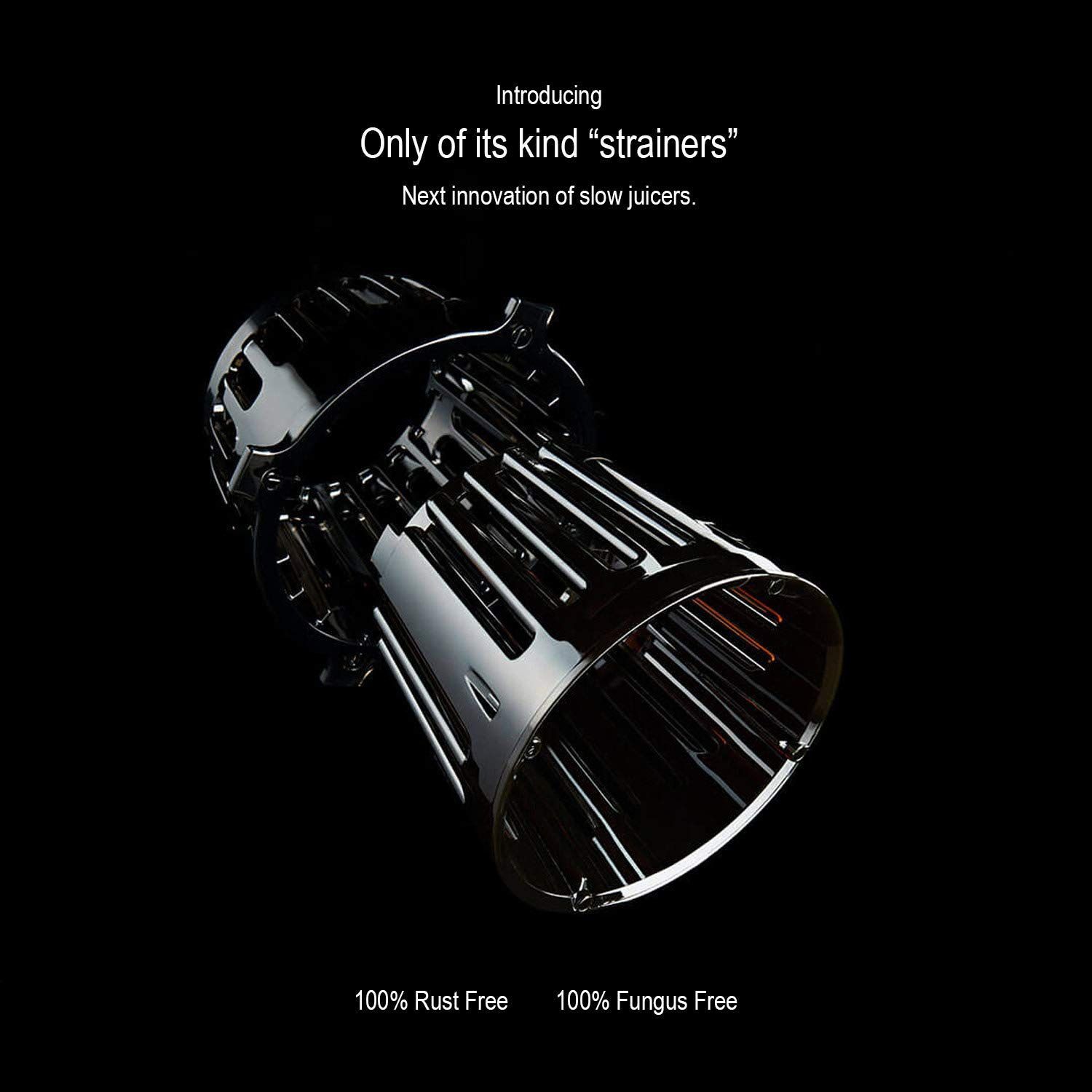 Hurom Easy Series 150 Watt Cold Press Juicer (43 RPM, Quiet Operation, Titanium Grey)_10