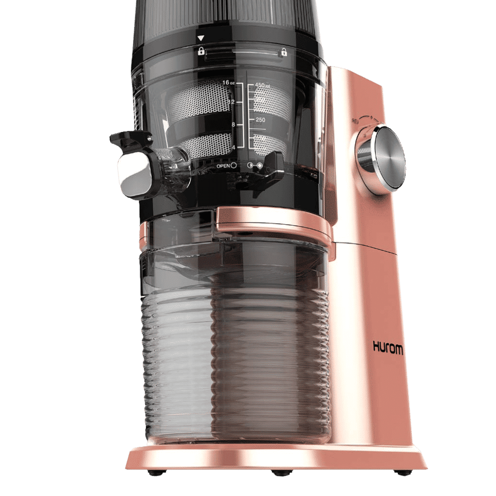 Hurom H-AI Series 200 Watt Cold Press Slow Juicer (60 RPM, Latest Squeezing Technology, Rose Gold)_10