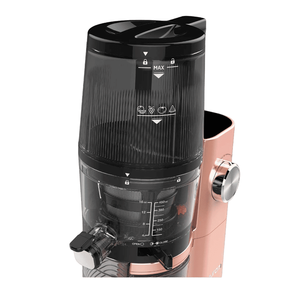 Hurom H-AI Series 200 Watt Cold Press Slow Juicer (60 RPM, Latest Squeezing Technology, Rose Gold)_6