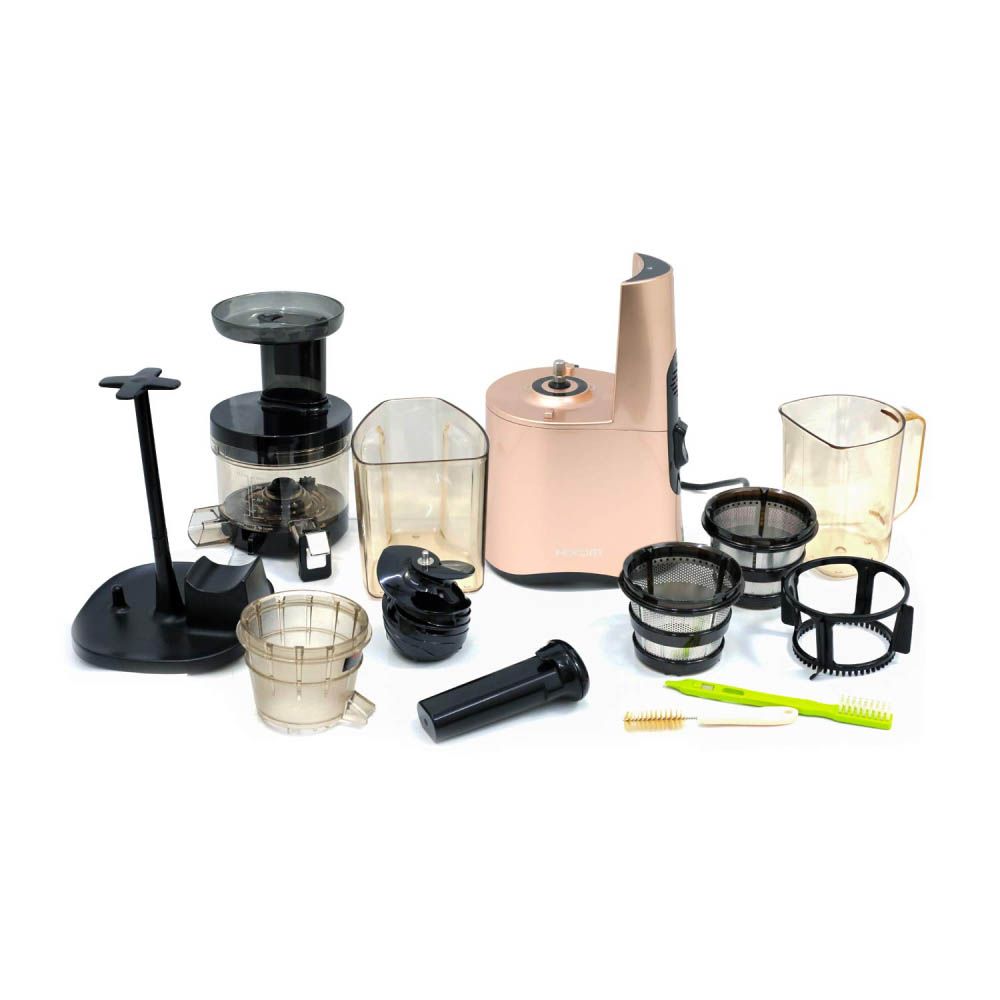 Hurom Classic Series 150 Watt Cold Press Juicer (43 RPM, Slow Squeeze Technology, Rose Gold)_10