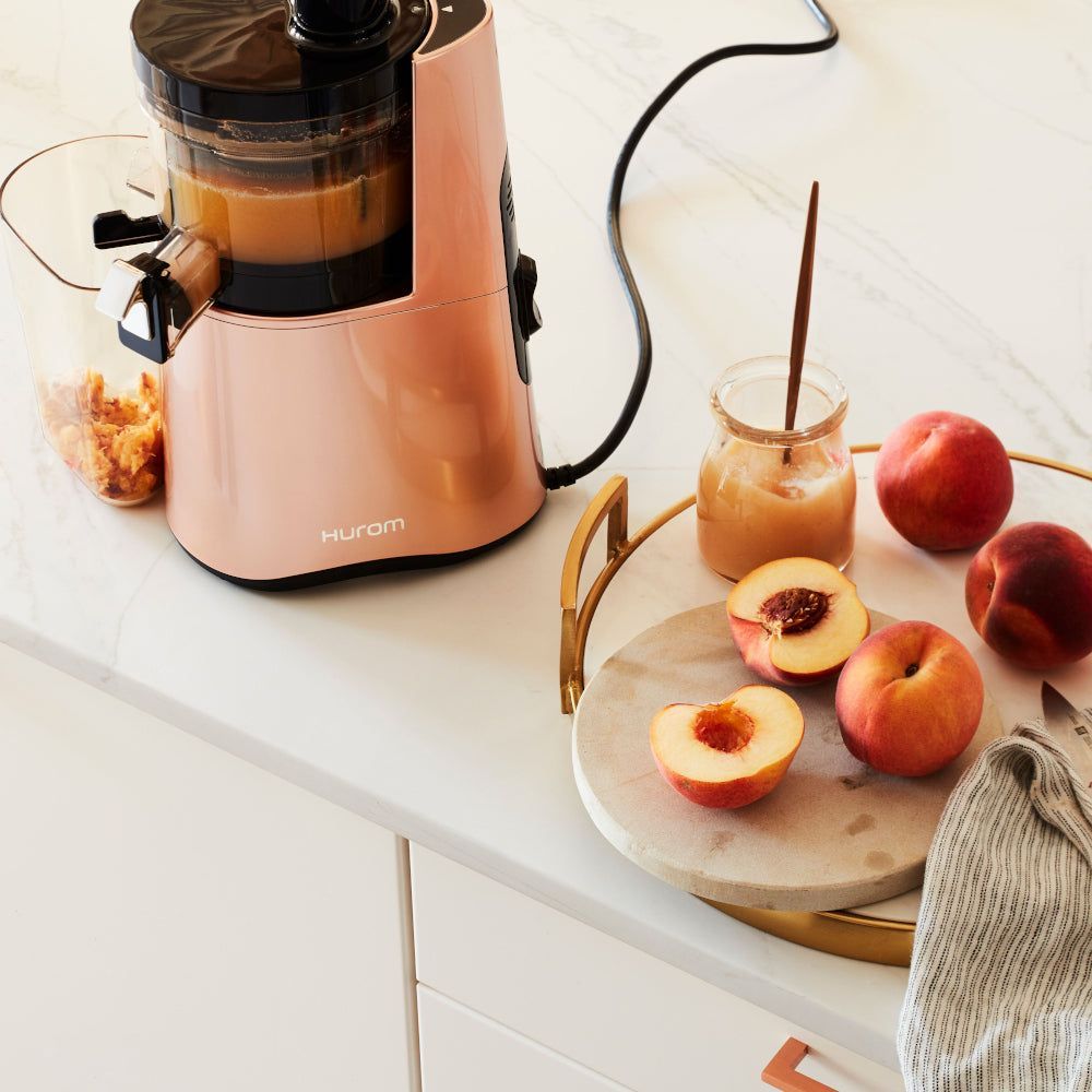 Hurom Classic Series 150 Watt Cold Press Juicer (43 RPM, Slow Squeeze Technology, Rose Gold)_14