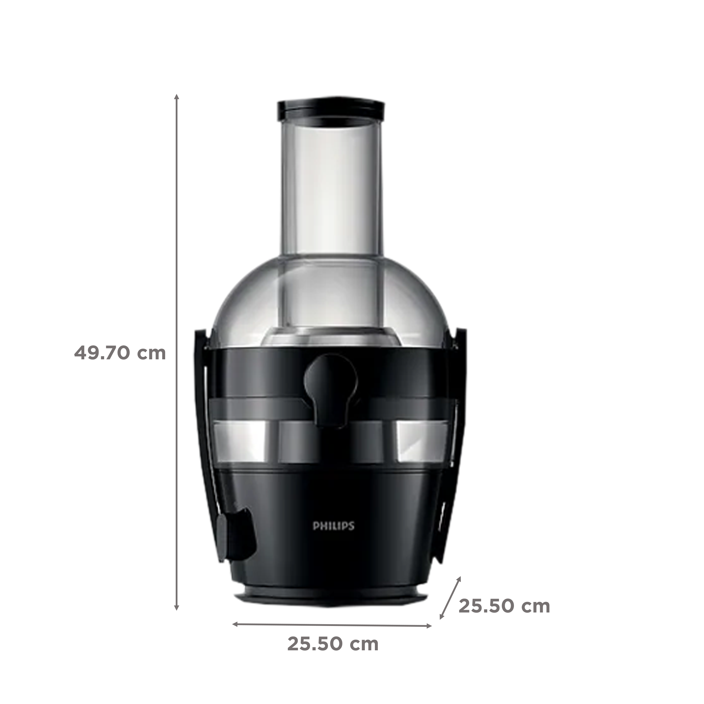 PHILIPS Viva Collection 800 Watt 1 Jar Centrifugal Force Juicer (QuickClean Technology, Aluminium) PHILIPS Viva Collection 800 Watt 1 Jar Centrifugal Force Juicer (QuickClean Technology, Aluminium)_3