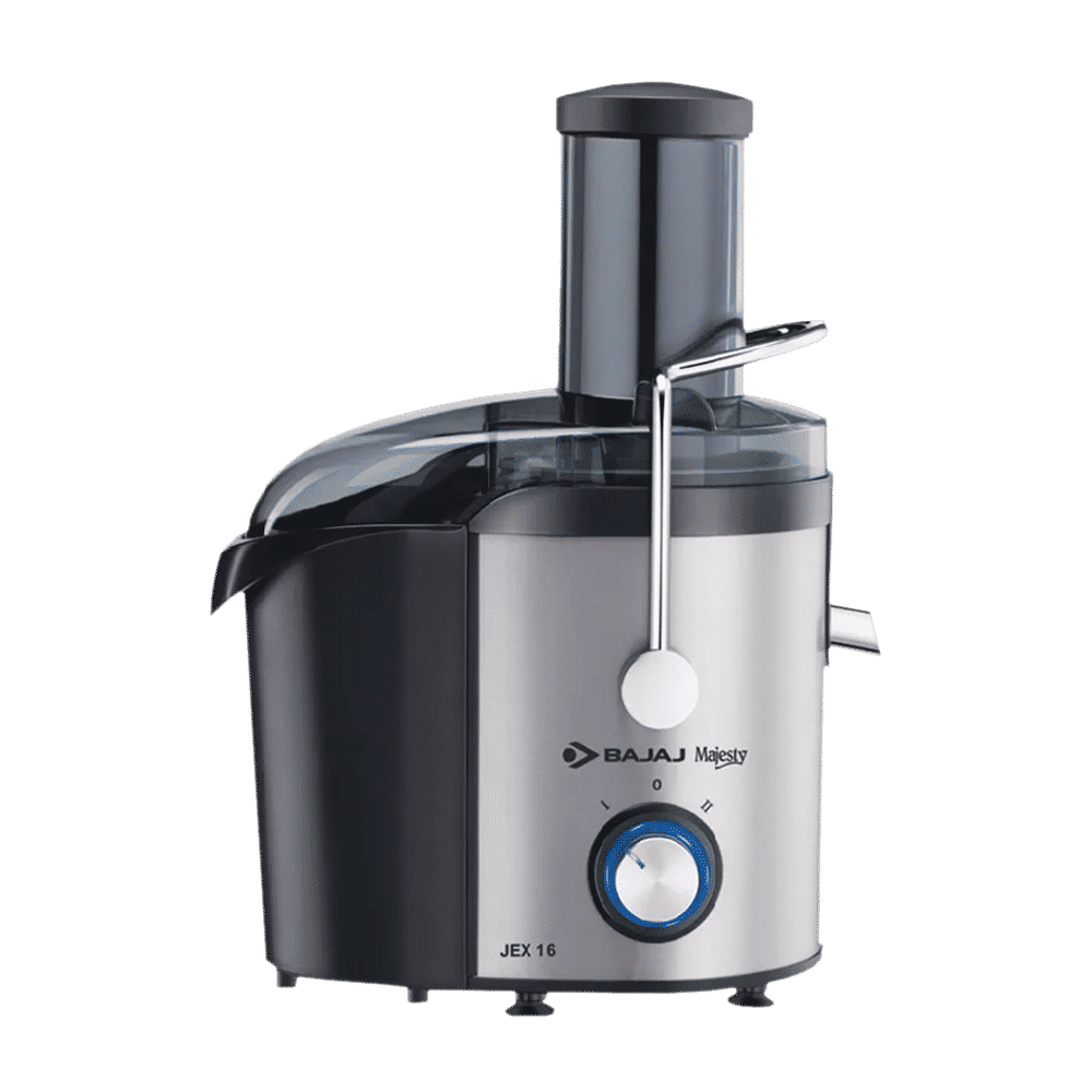 BAJAJ Majesty JEX 16 800 Watt 1 Jar Juicer (Elegant Backlit LED Control Panel, Black)_1
