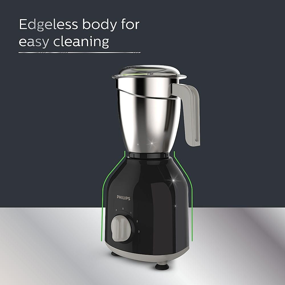 PHILIPS Daily Collection 750 Watt 3 Jars Mixer Grinder (Turbo Motor, Black) PHILIPS Daily Collection 750 Watt 3 Jars Mixer Grinder (Turbo Motor, Black)_13