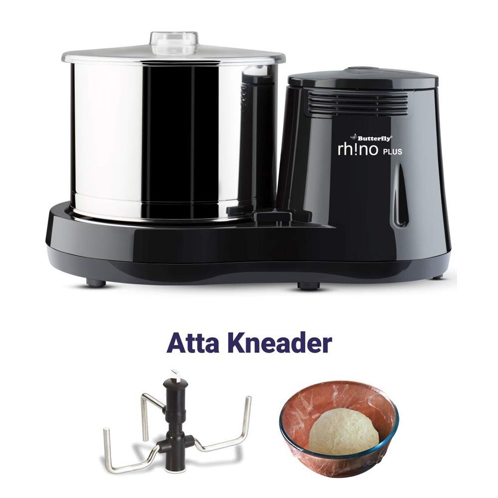 Butterfly 150 Watt Wet Grinder (Rhino Plus, Grey)_8