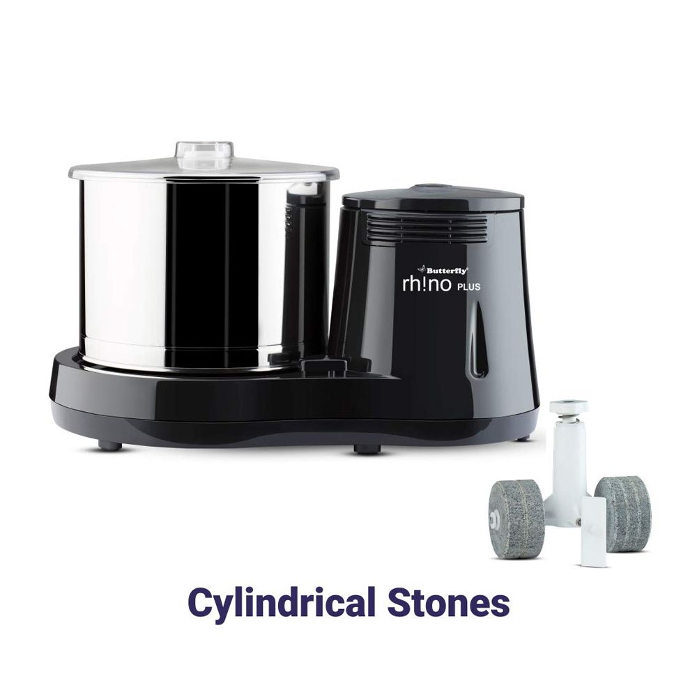 Butterfly 150 Watt Wet Grinder (Rhino Plus, Grey)_3