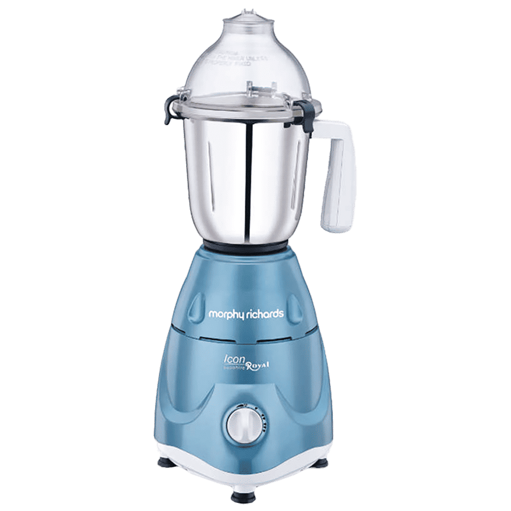 morphy richards Icon Royale 600 Watt 3 Jars Mixer Grinder (18000 RPM, Overload Protection, Sapphire)_9