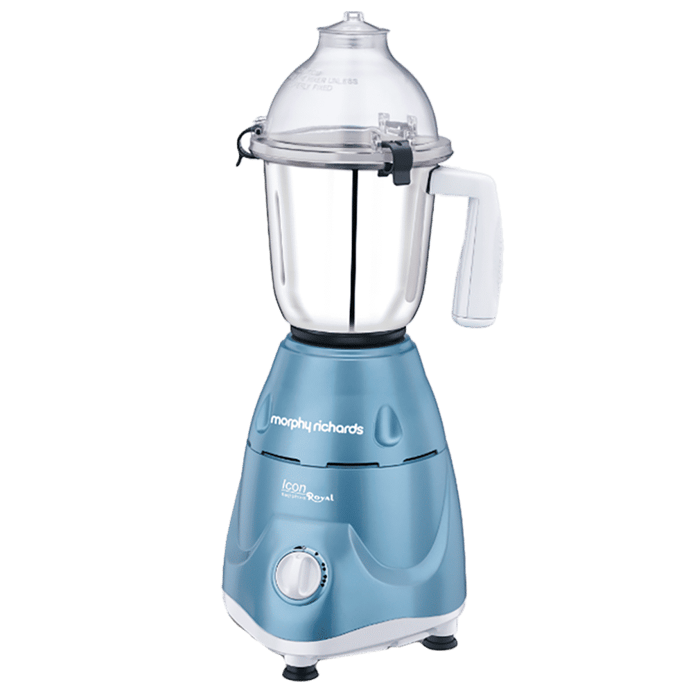 morphy richards Icon Royale 600 Watt 3 Jars Mixer Grinder (18000 RPM, Overload Protection, Sapphire)_4