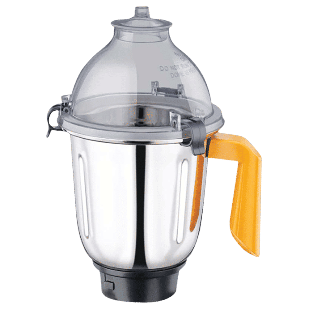 morphy richards Primo Classique 750 Watt 3 Jars Mixer Grinder (18000 RPM, Overload Protection, Grey/Orange)_6
