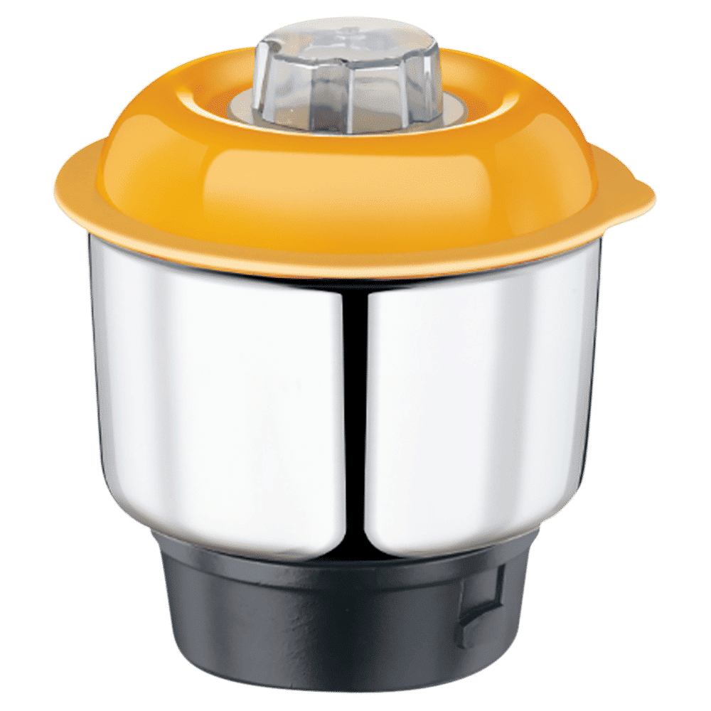 morphy richards Primo Classique 750 Watt 3 Jars Mixer Grinder (18000 RPM, Overload Protection, Grey/Orange)_8