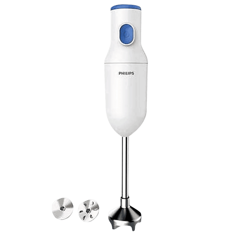 PHILIPS Daily Collection 250 Watt Hand Blender with 2 Attachments (Safety Carry Lock, Blue & White) PHILIPS Daily Collection 250 Watt Hand Blender with 2 Attachments (Safety Carry Lock, Blue & White)_1