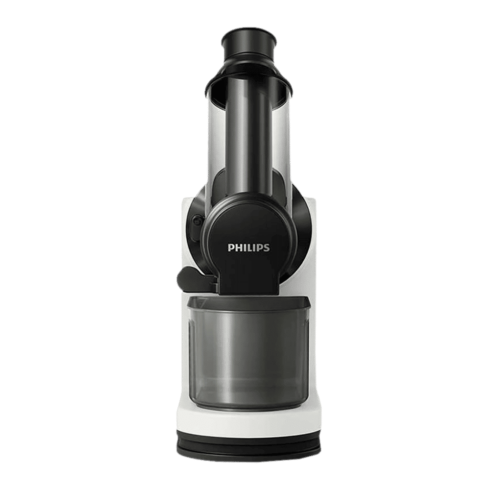 PHILIPS Viva Collection 150 Watt 1 Jar Masticating Juicer (100 RPM, QuickClean Technology, Black/White)_7