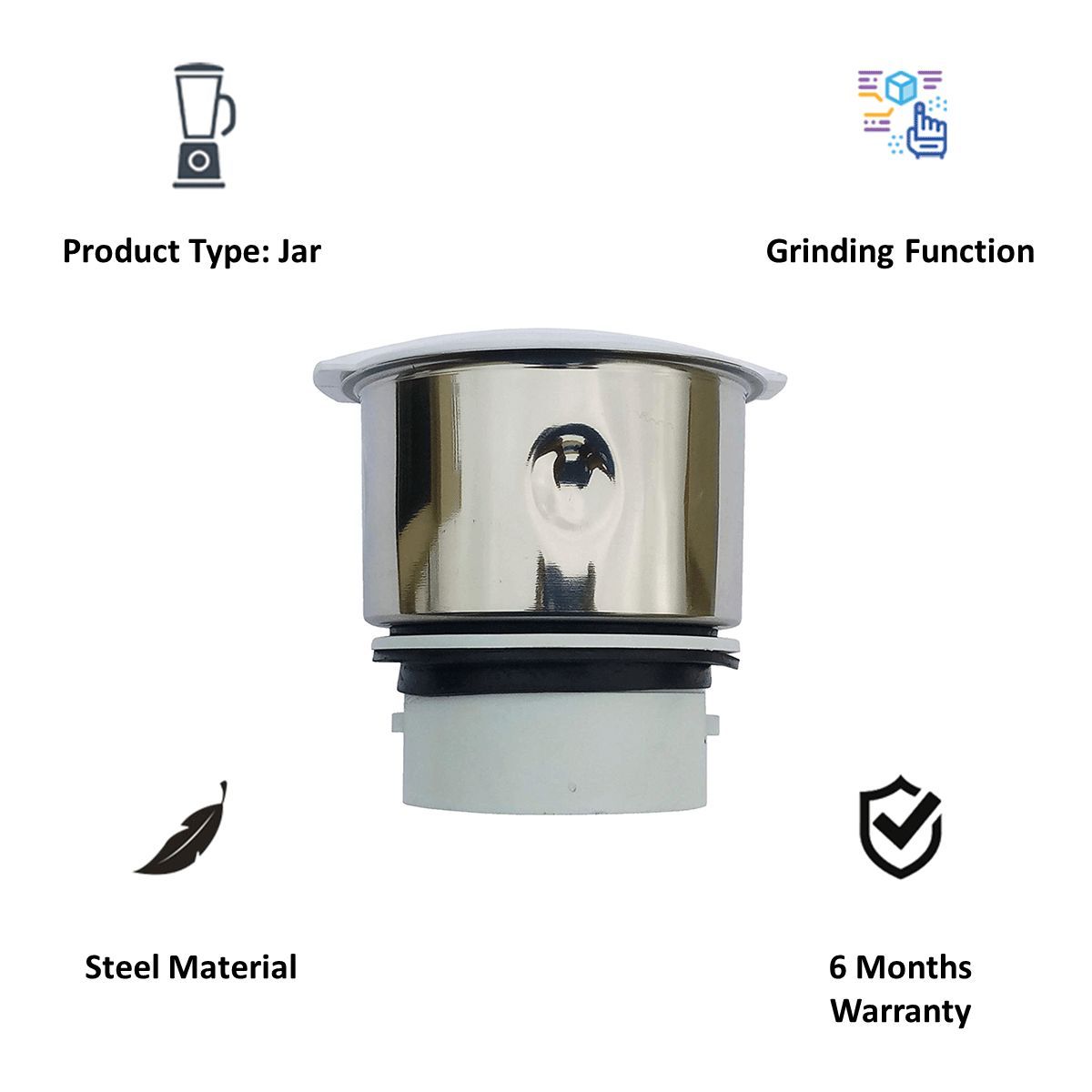 PHILIPS Assembly Blender Jar (HL1645, Silver) PHILIPS Assembly Blender Jar (HL1645, Silver)_3