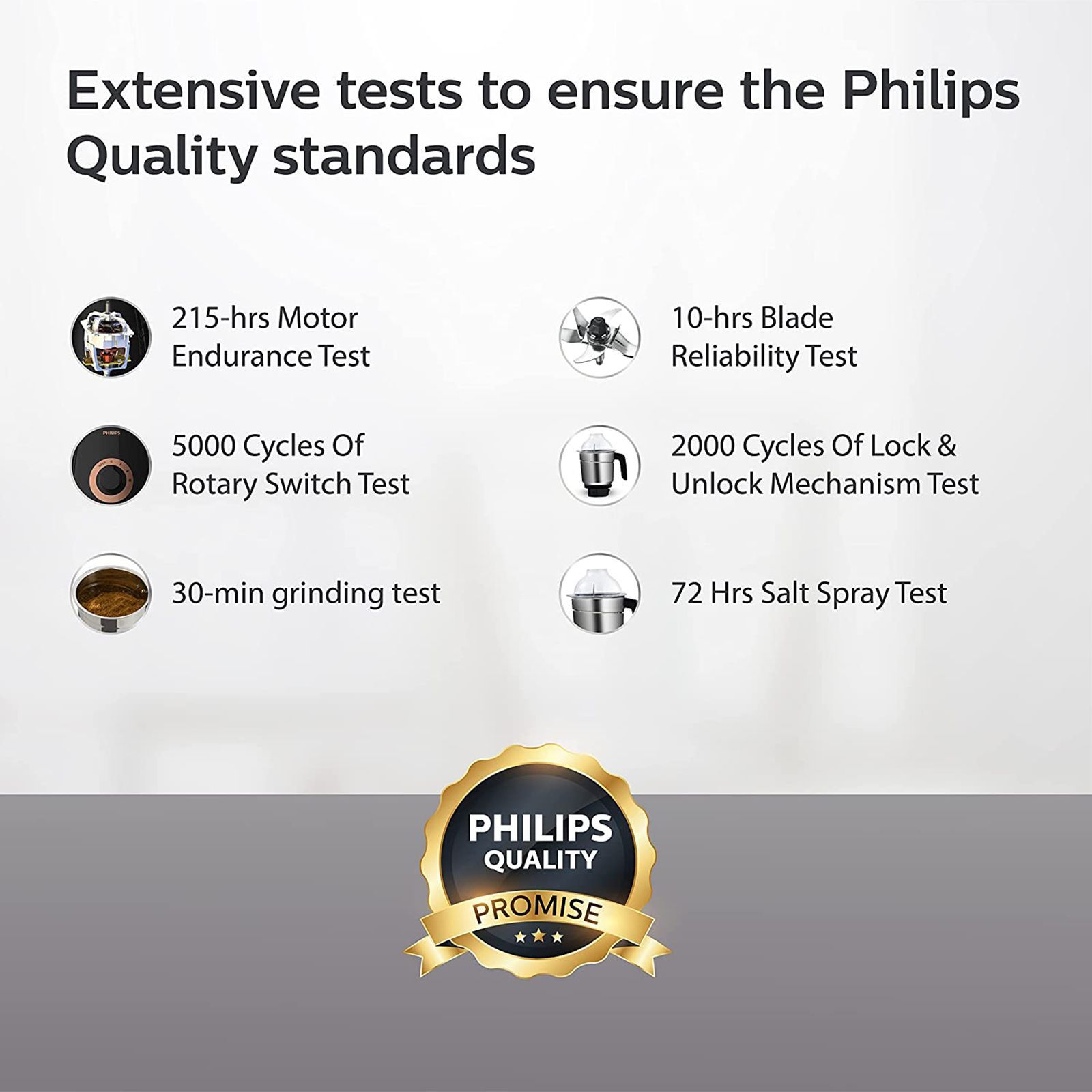 PHILIPS Avance Collection 750 Watt 4 Jars Mixer Grinder (20000 RPM, Gear Drive Technology, Black)_19