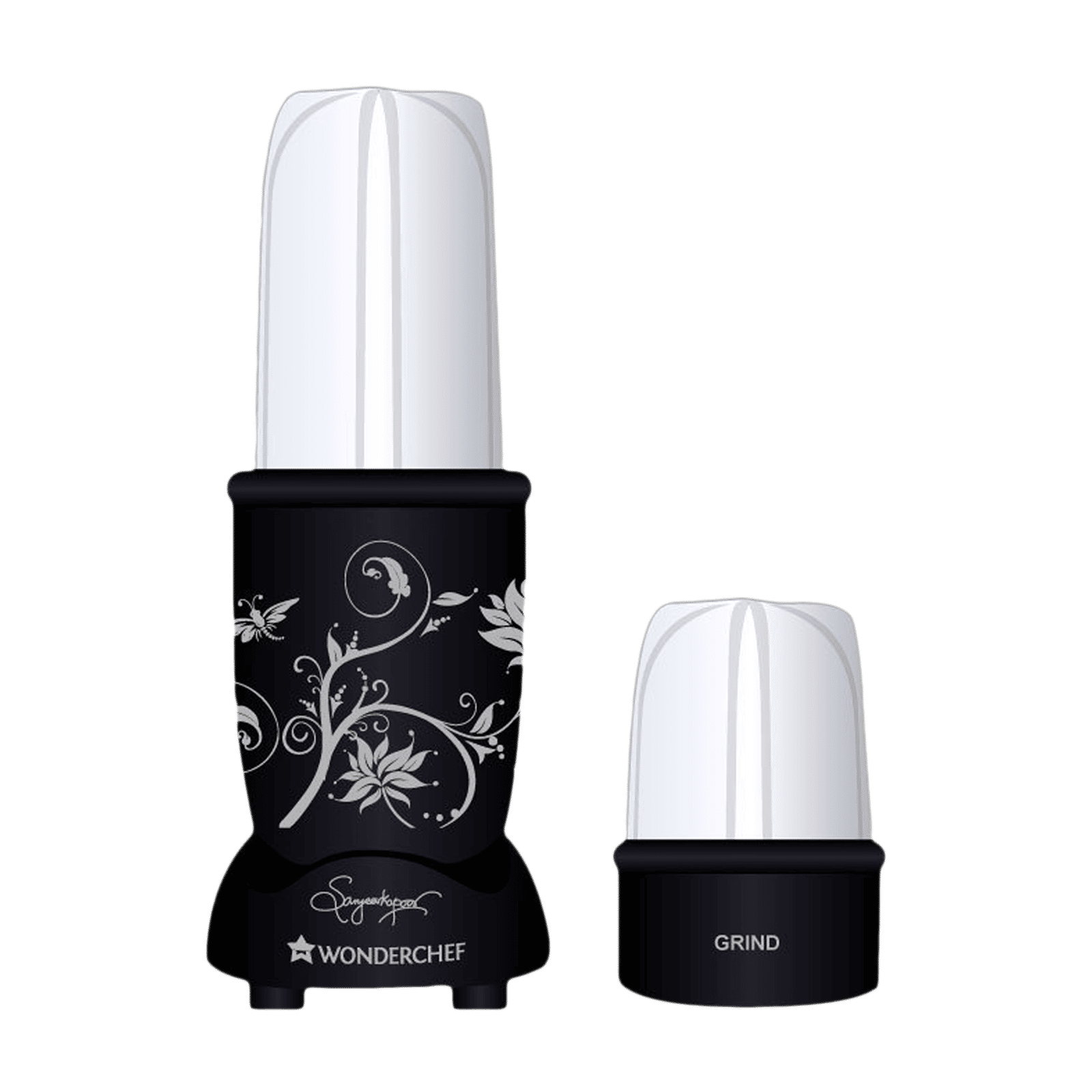 WONDERCHEF Nutri-Blend 400 Watt 2 Jars Mixer Grinder Blender (22000 RPM, Specialised Functions, Black) WONDERCHEF Nutri-Blend 400 Watt 2 Jars Mixer Grinder Blender (22000 RPM, Specialised Functions, Black)_1