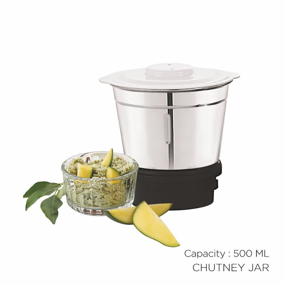 BOSS Flora Deluxe 550 Watt 3 Jars Mixer Grinder (3 Speed Control with Incher, Black/Silver)_11