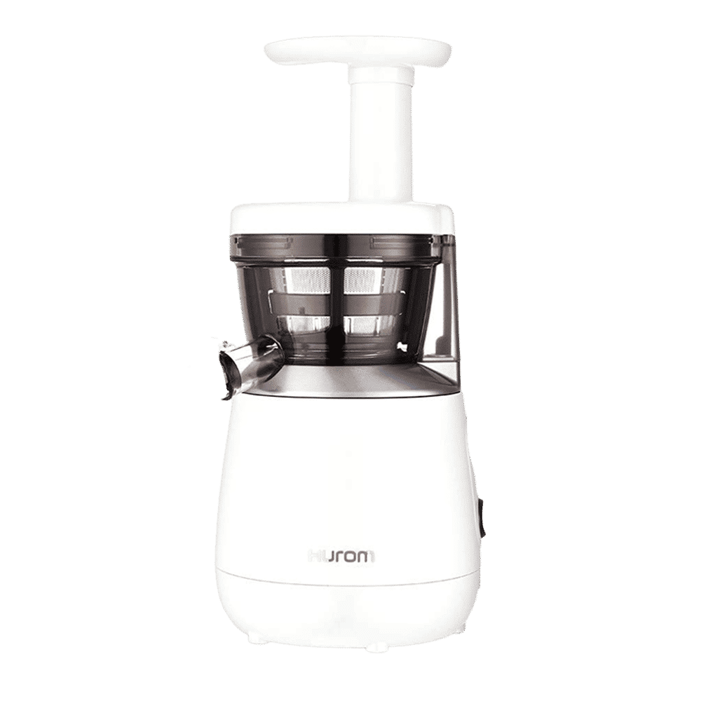 Hurom HP Series 150 Watt Cold Press Slow Juicer (43 RPM, Double-Edged Auger, White)_5