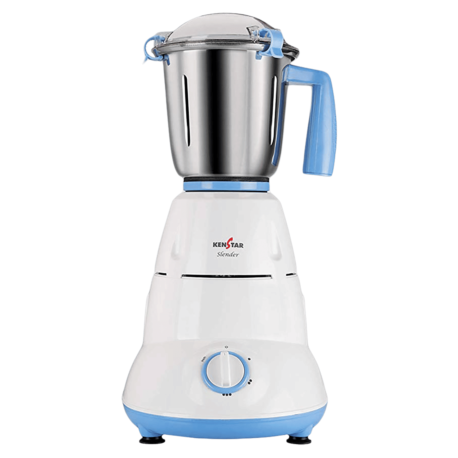KENSTAR Slender-7 750 Watt 3 Jars Mixer Grinder (18000 RPM, Hybrid Motor, Parker White/Blue)_9