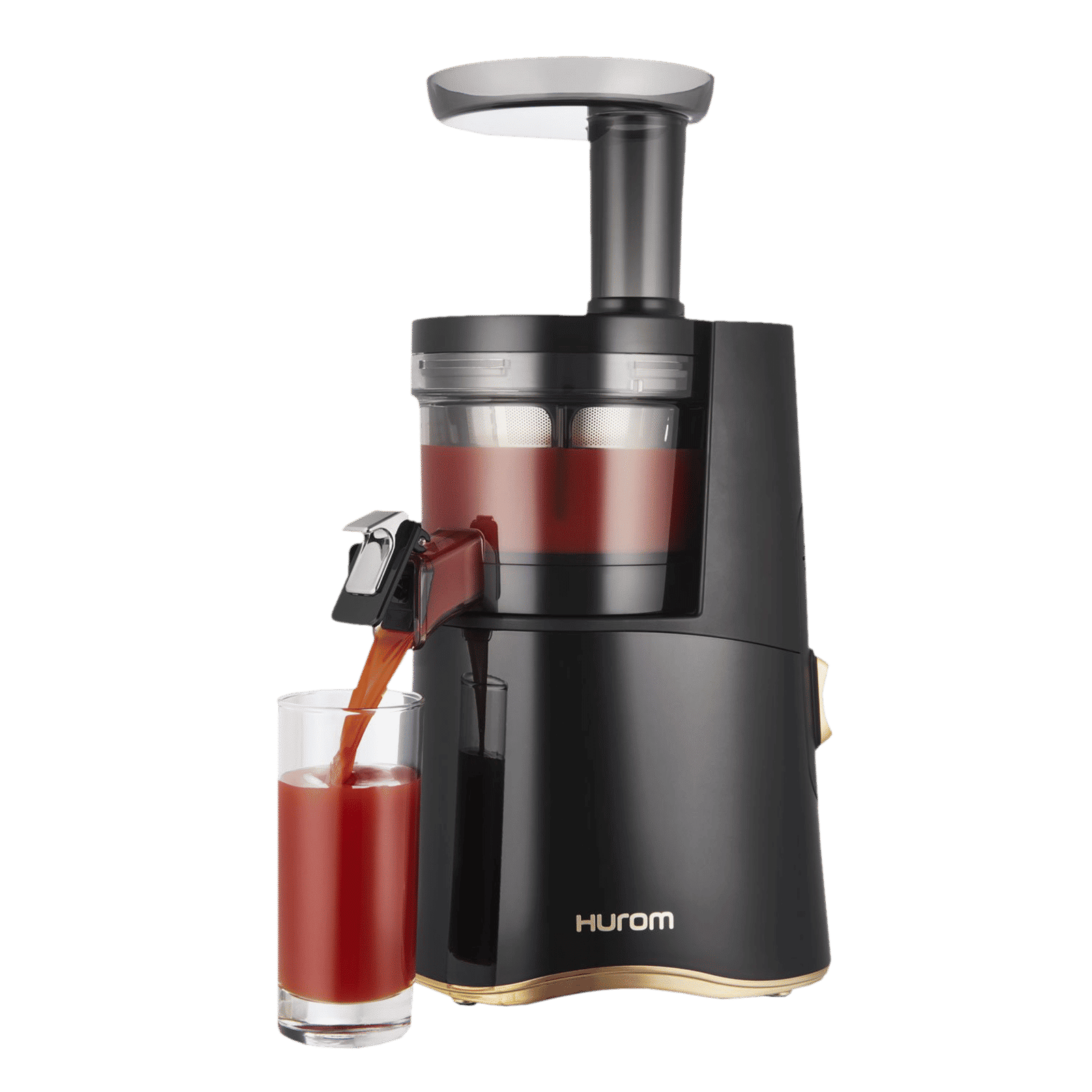 Hurom Classic Series 150 Watt Cold Press Juicer (43 RPM, Slow Squeeze Technology, Black Gold)_10
