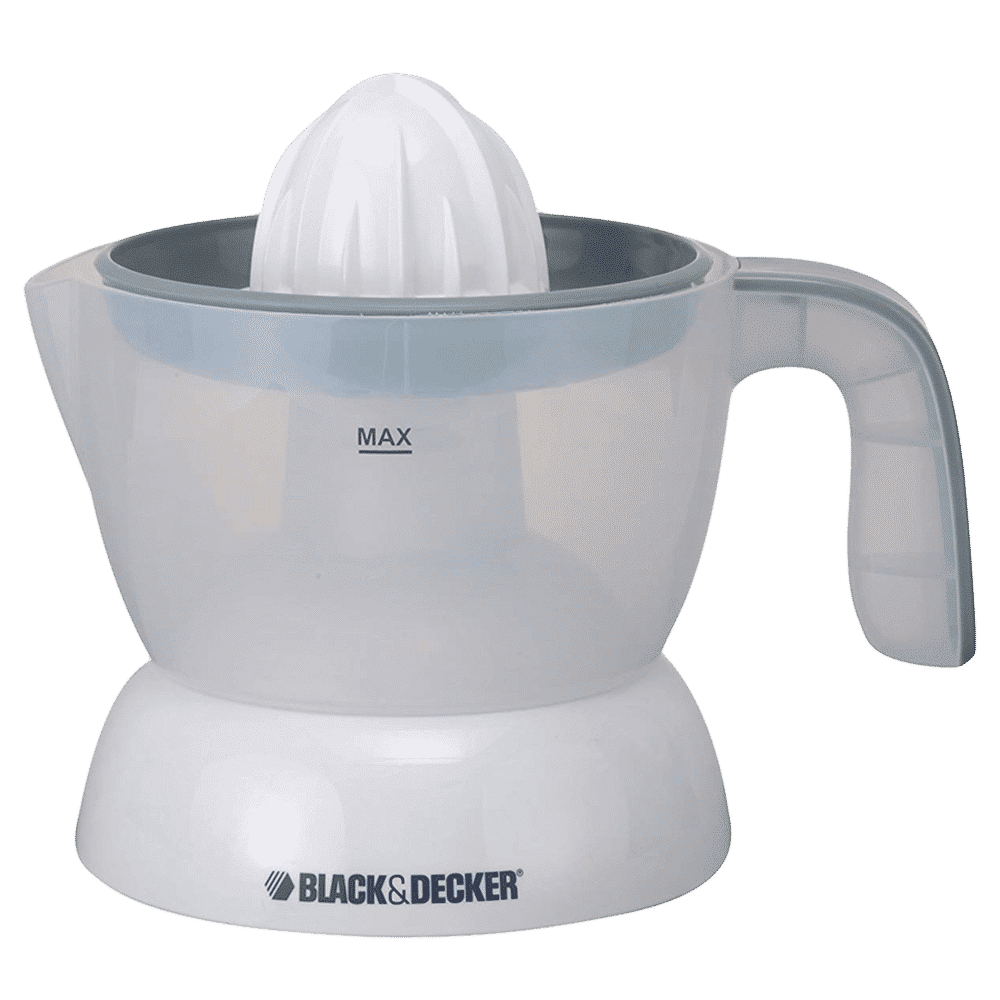 BLACK&DECKER 30 Watt Citrus Juicer (Two Way Spin, White)_1