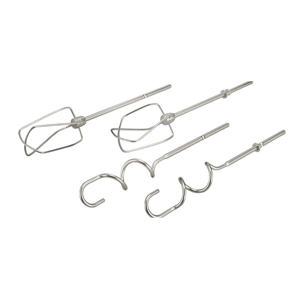 BLACK&DECKER M350 300 Watt 5 Speed Hand Blender with 4 Attachments (Quick Beater Lock, White)_5