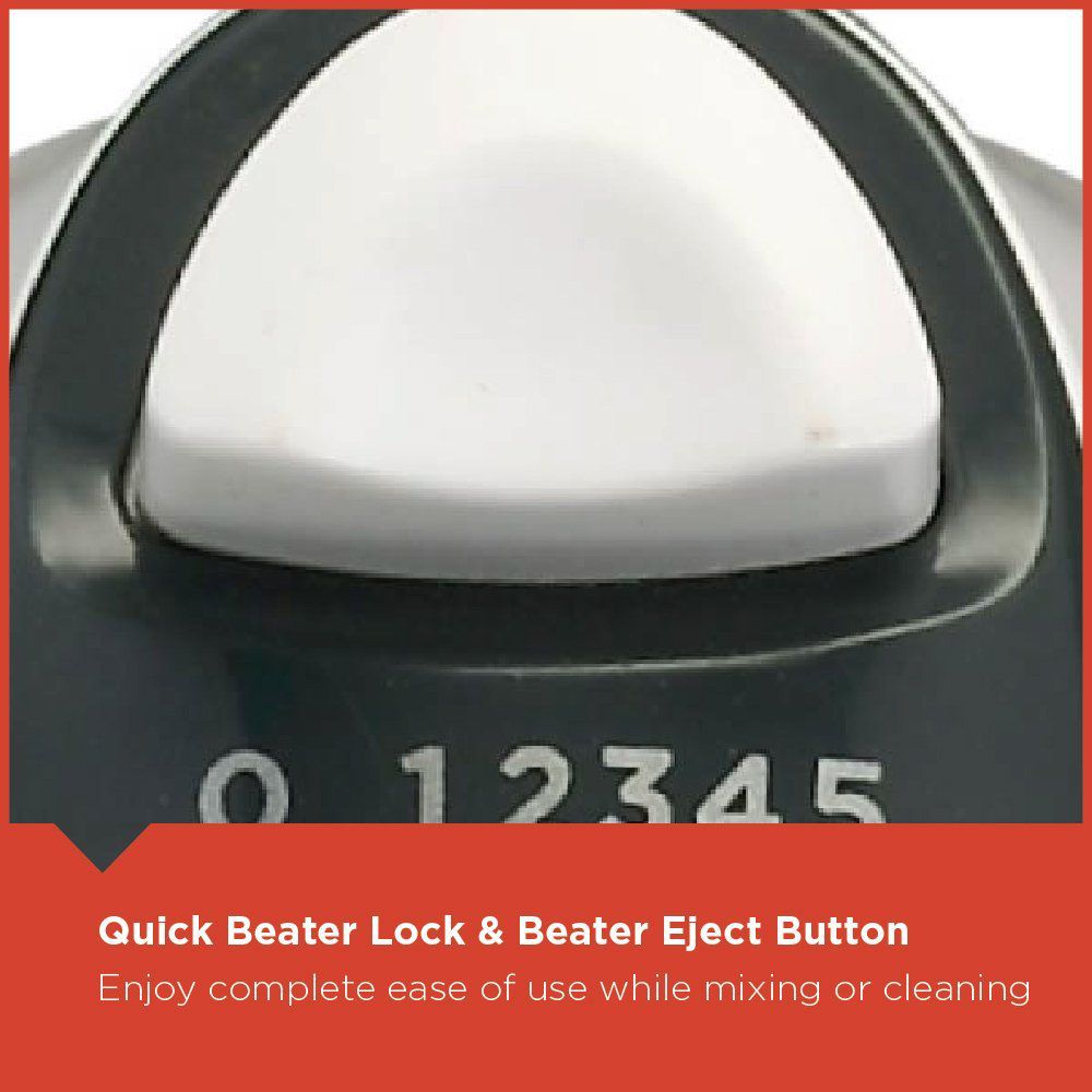 BLACK+DECKER M700 300 Watt 5 Speed Stand Mixer (Single Motor, White) BLACK+DECKER M700 300 Watt 5 Speed Stand Mixer (Single Motor, White)_15