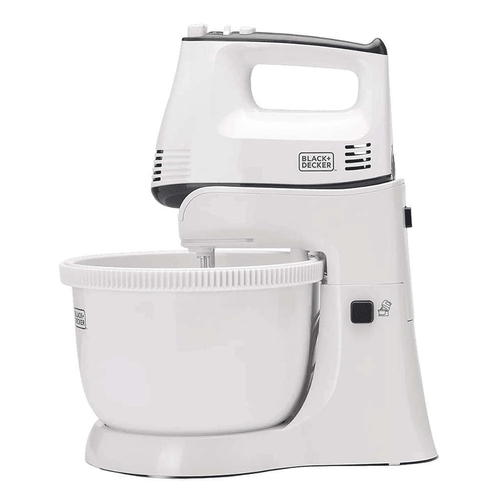 BLACK+DECKER M700 300 Watt 5 Speed Stand Mixer (Single Motor, White) BLACK+DECKER M700 300 Watt 5 Speed Stand Mixer (Single Motor, White)_6