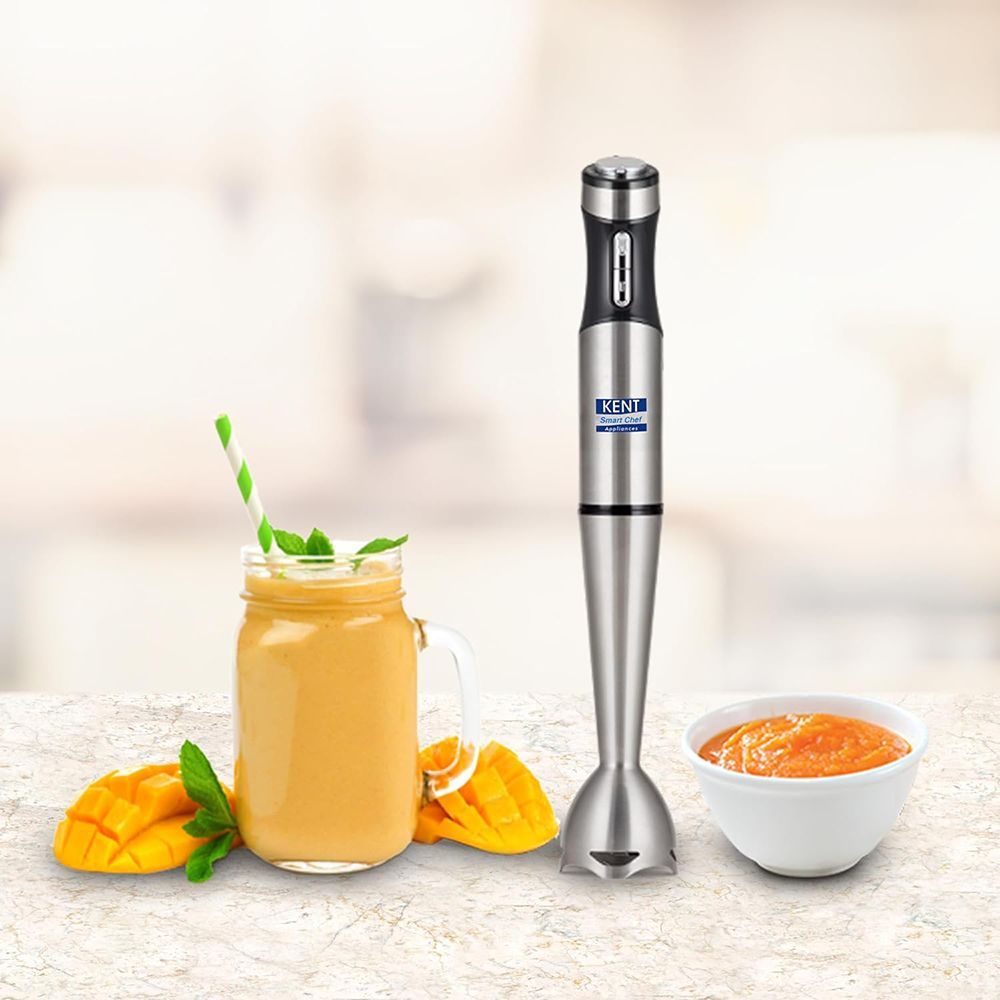 KENT 400 Watt 3 Speed Hand Blender (Low Noise Operation, Silver)_9