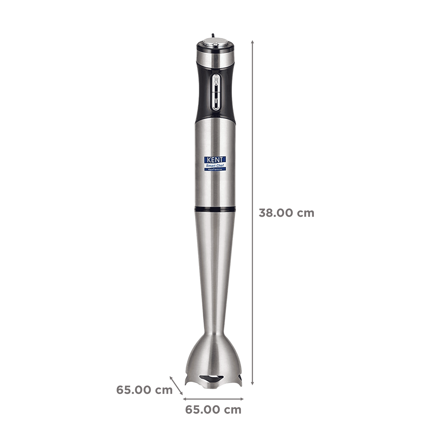 KENT 400 Watt 3 Speed Hand Blender (Low Noise Operation, Silver)_3