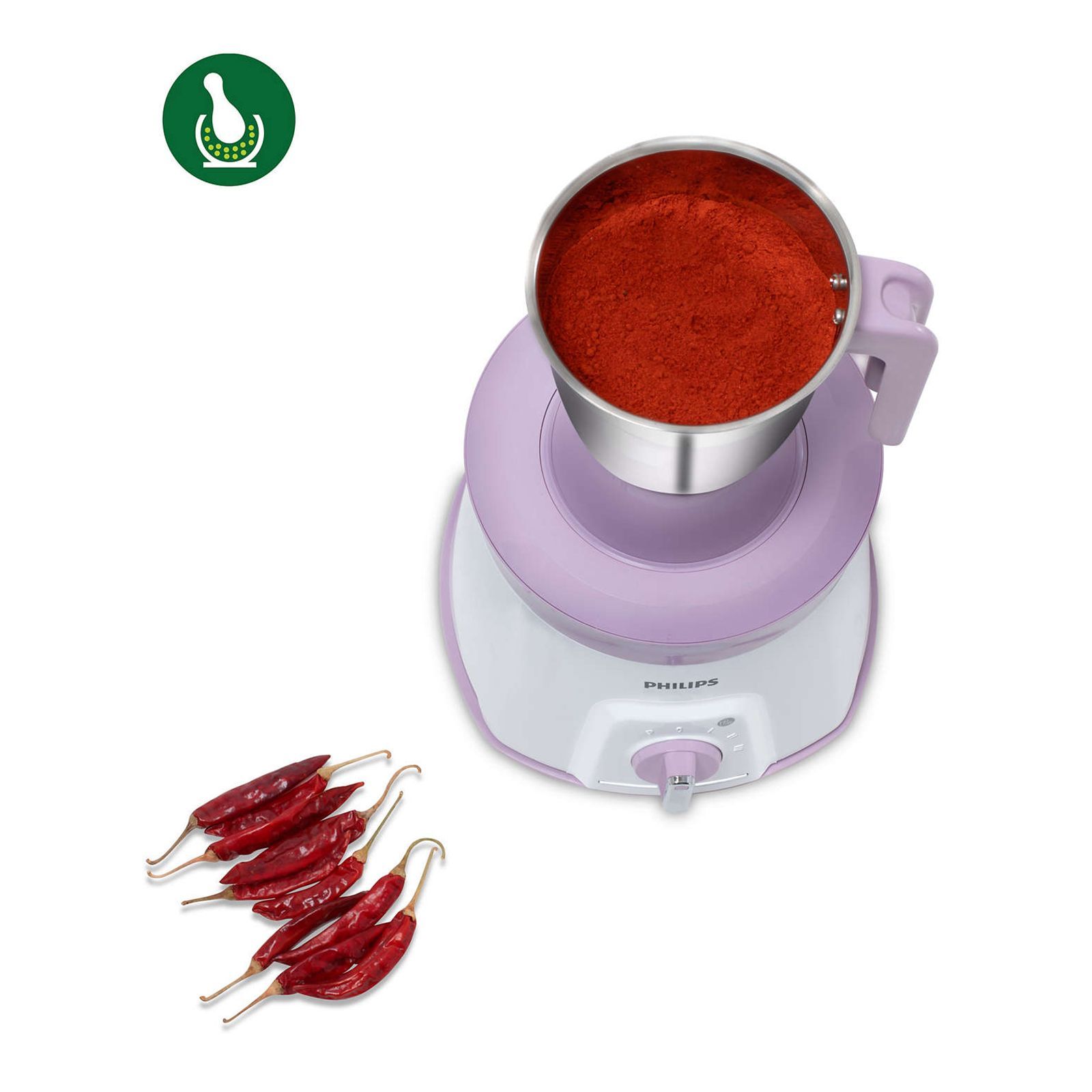 Philips Viva Collection 600 Watt 3 Jars Juicer Mixer Grinder (20000 RPM, Overload Protection, White & Lilac)_10