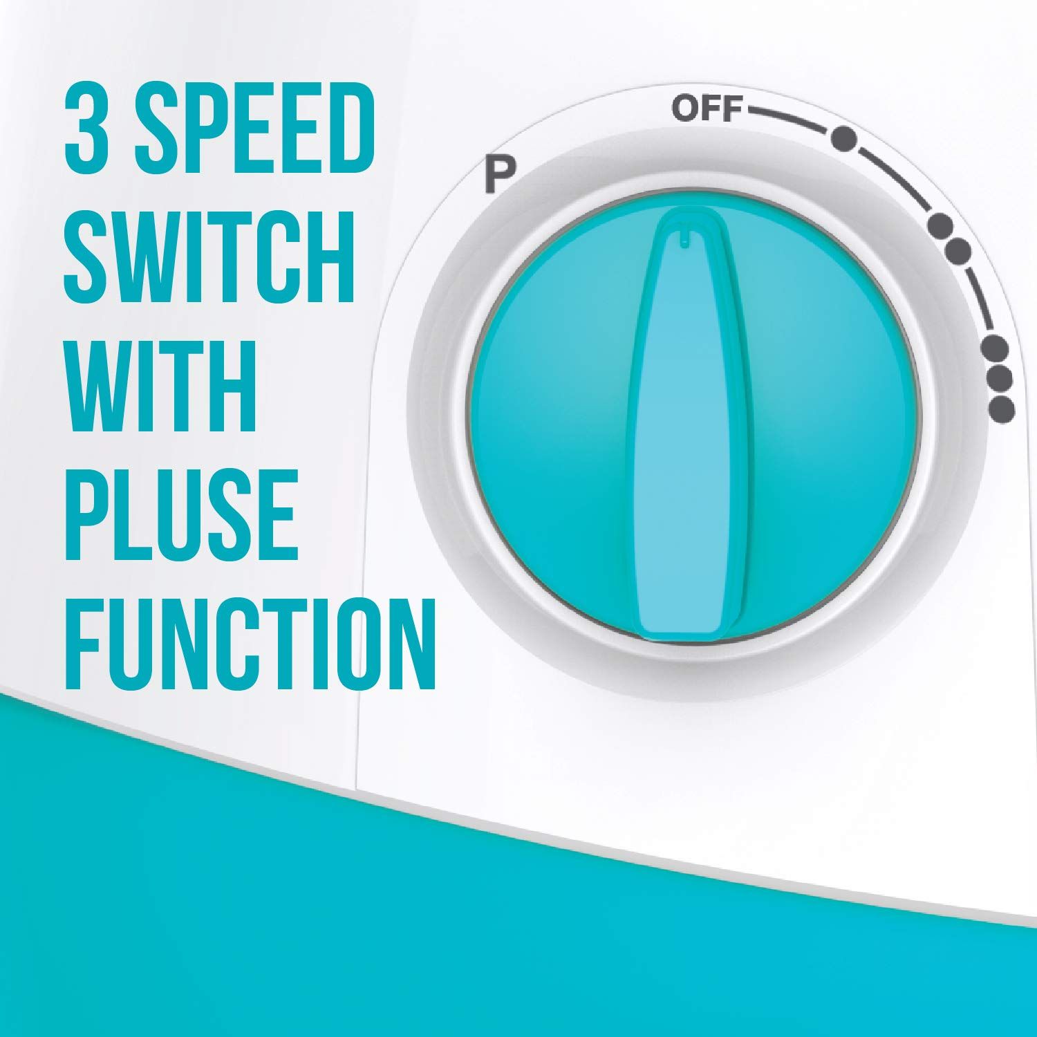 HAVELLS Aspro 500 Watt 3 Jars Mixer Grinder (21000 RPM, Motor Cooling Technology, White/Light Blue)_10