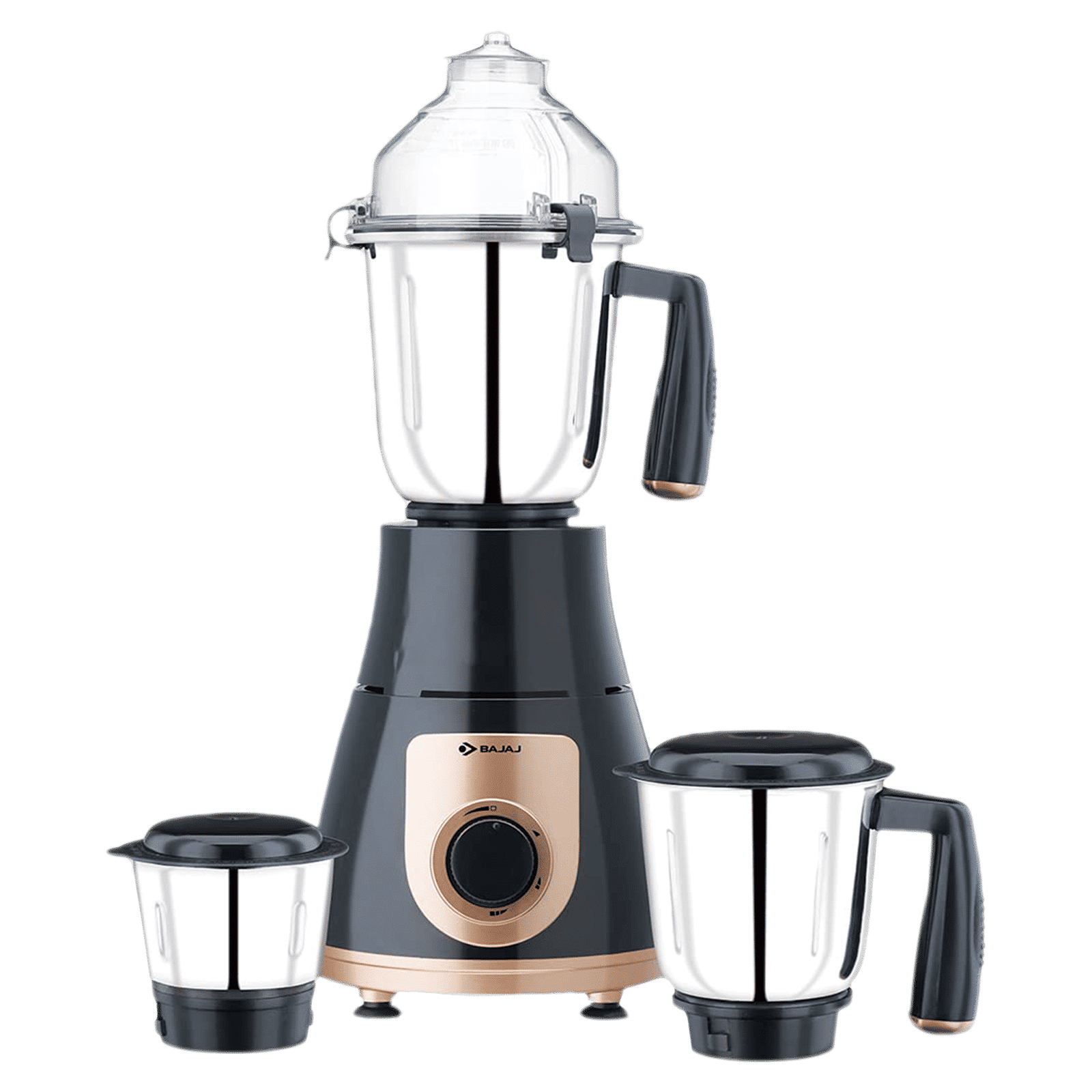 BAJAJ GX 3701 750 Watt 3 Jars Mixer Grinder (18000 RPM, Nutri Pro Feature, Black) BAJAJ GX 3701 750 Watt 3 Jars Mixer Grinder (18000 RPM, Nutri Pro Feature, Black)_1