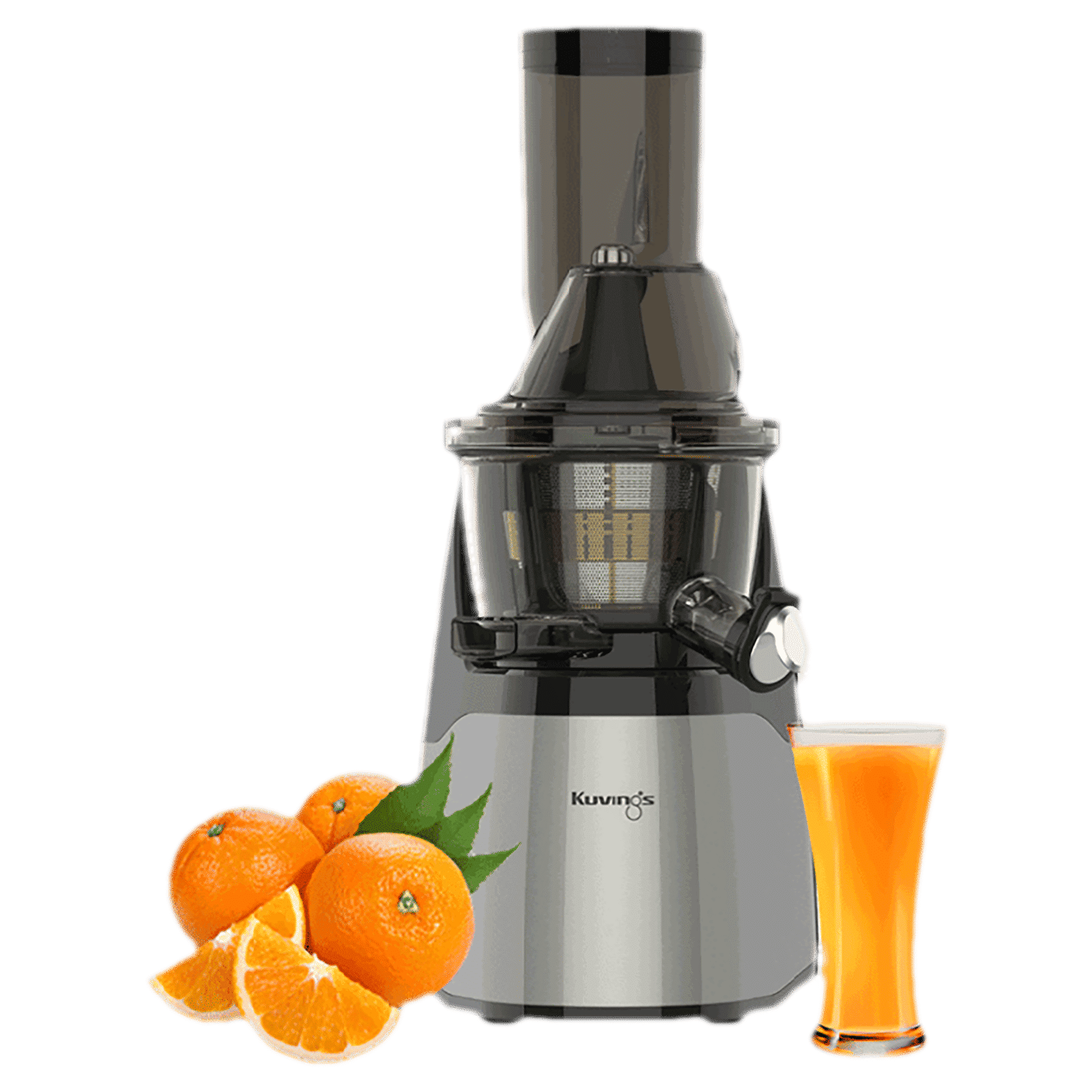 Kuvings EVO700 240 Watt Cold Press Slow Juicer (50 RPM, 3-in-1 Multi Function, Metallic Silver)_4