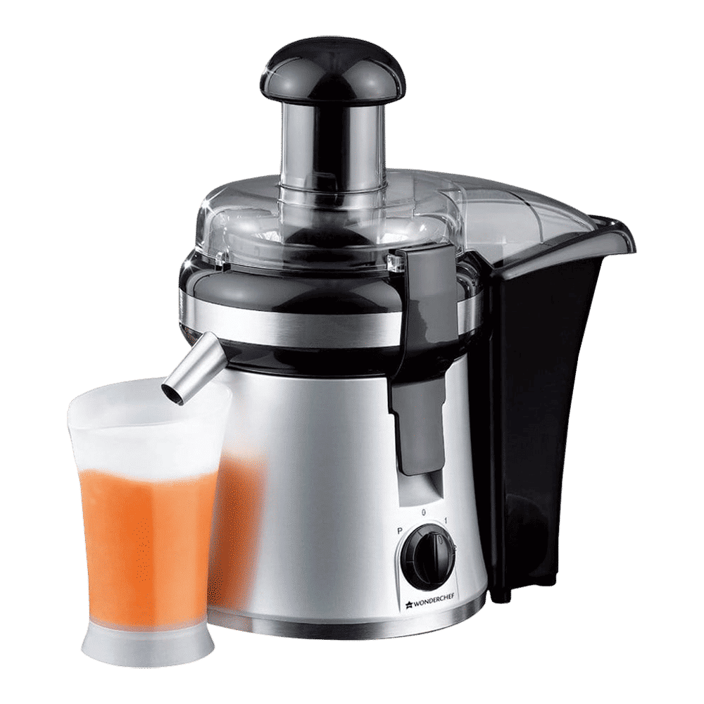 WONDERCHEF Prato 250 Watt 1 Jar Compact Juicer (Advance Copper Motor, Black/Silver)_4
