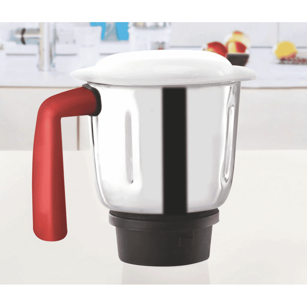 BOROSIL Star 500 Watt 3 Jars Mixer Grinder (20000 RPM, Pure Turbo motor, Maroon)_17