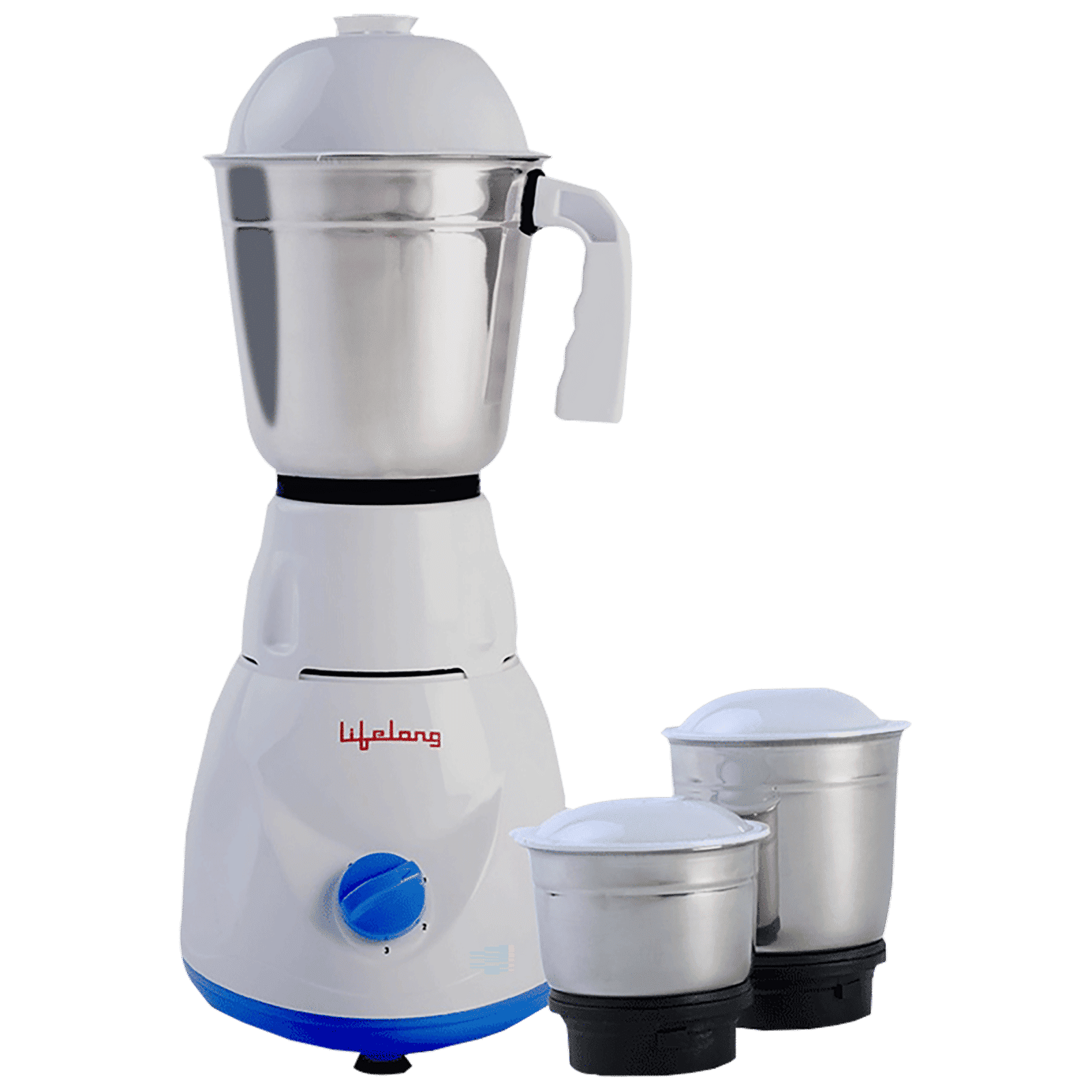 Lifelong Maxo 500 Watt 3 Jars Mixer Grinder (18000 RPM, Overload Protection, Blue) Lifelong Maxo 500 Watt 3 Jars Mixer Grinder (18000 RPM, Overload Protection, Blue)_1