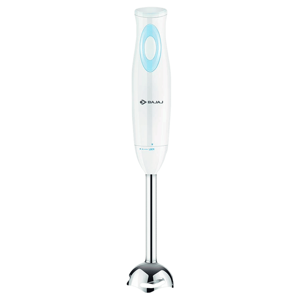 BAJAJ HB 16 300 Watt Hand Blender (Silent DC Motor, White)_1