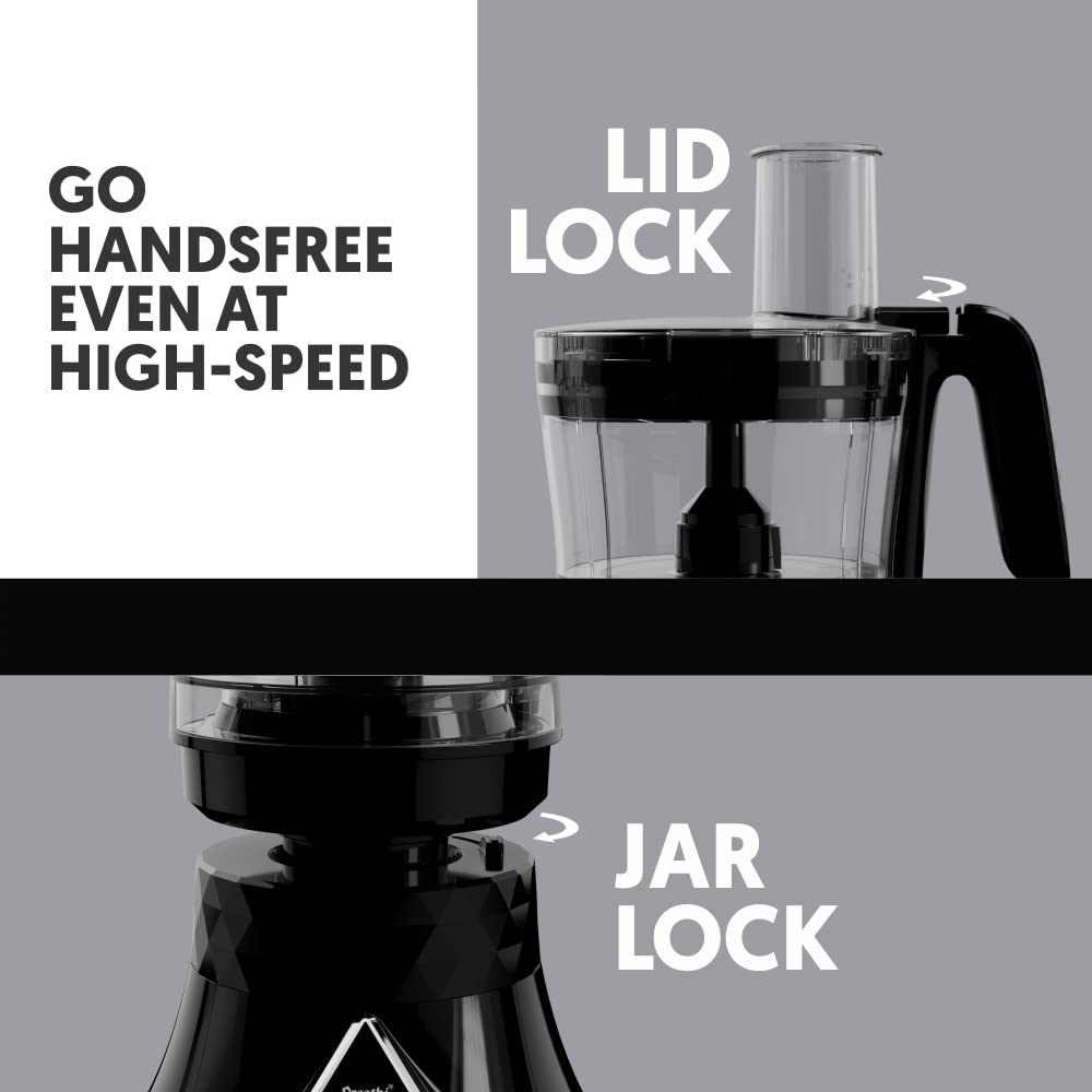 Preethi Zodiac Cosmo 750 Watt 5 Jars Juicer Mixer Grinder (18000 RPM, 3D Cooling System, Black) Preethi Zodiac Cosmo 750 Watt 5 Jars Juicer Mixer Grinder (18000 RPM, 3D Cooling System, Black)_13