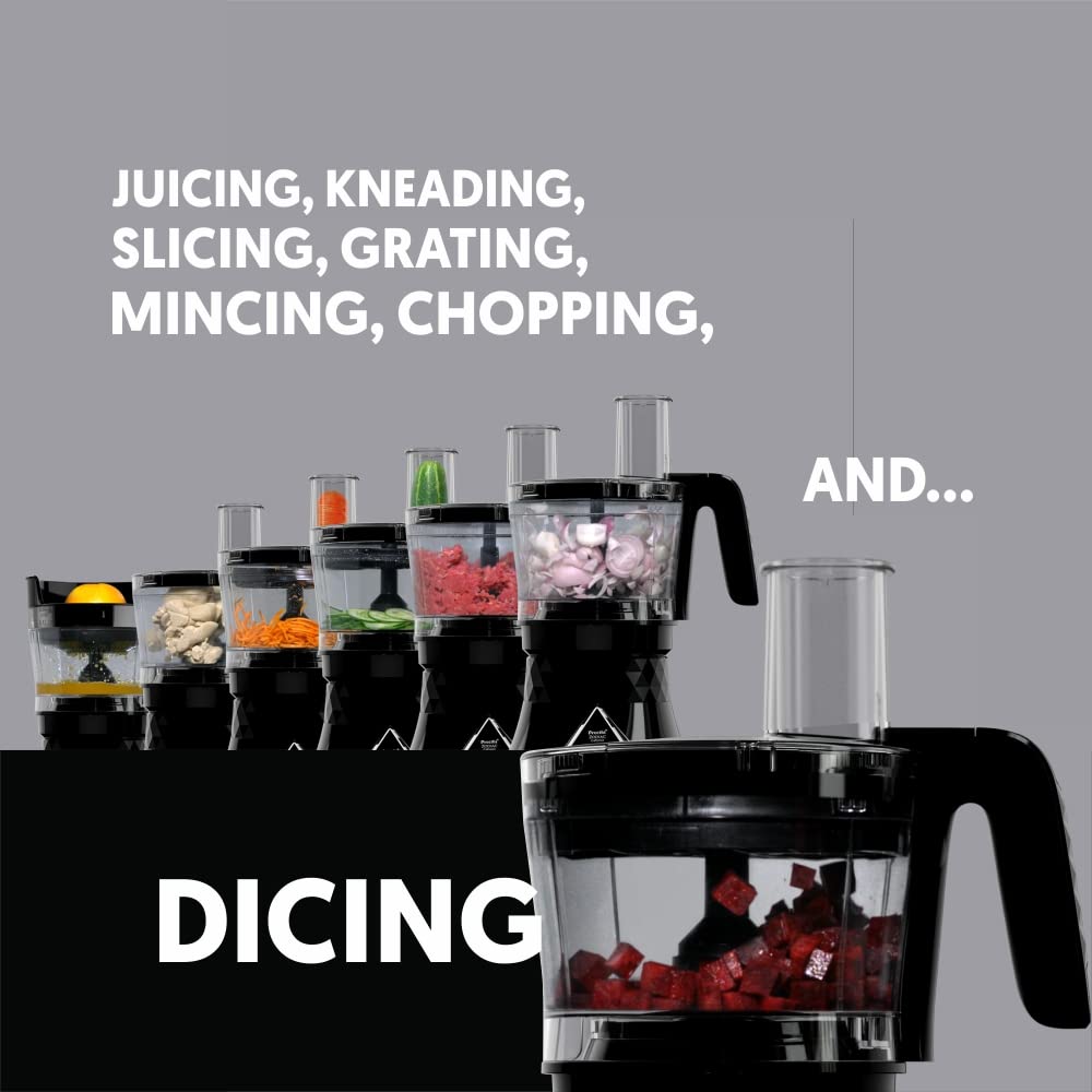 Preethi Zodiac Cosmo 750 Watt 5 Jars Juicer Mixer Grinder (18000 RPM, 3D Cooling System, Black) Preethi Zodiac Cosmo 750 Watt 5 Jars Juicer Mixer Grinder (18000 RPM, 3D Cooling System, Black)_16