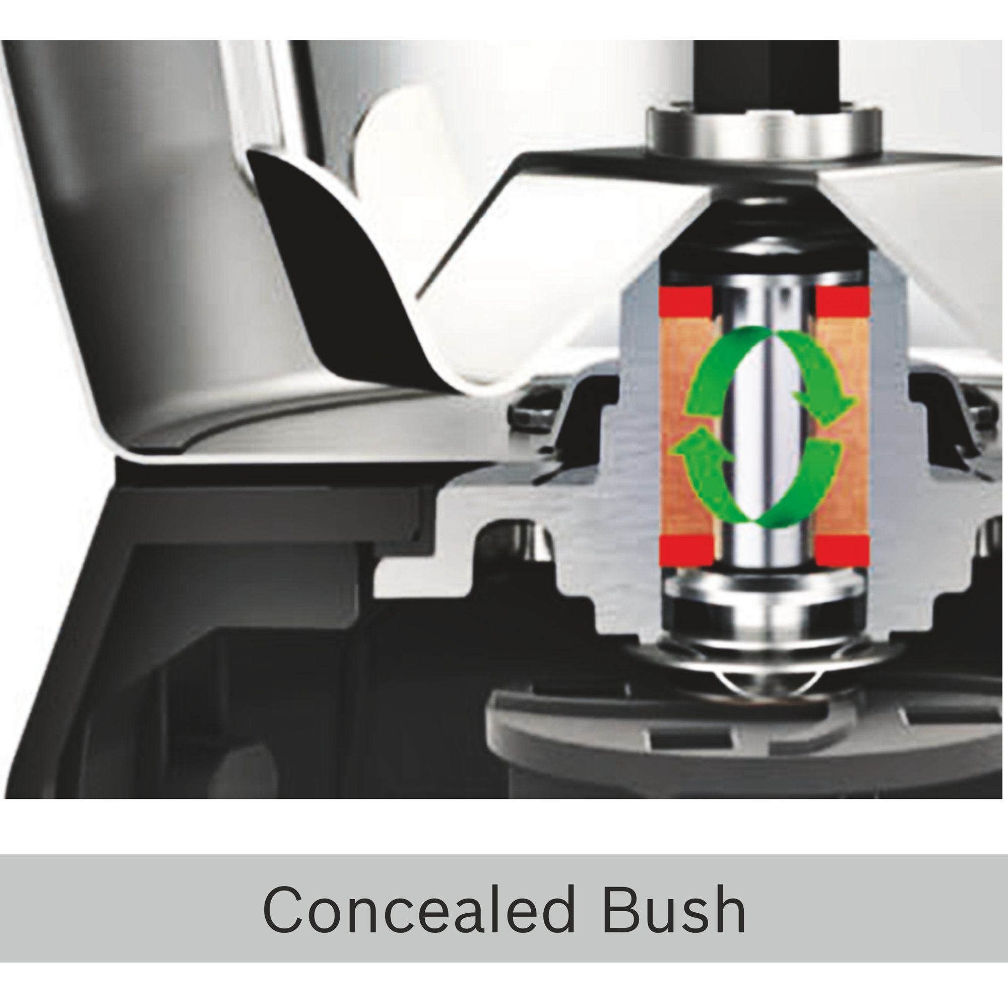 BOSCH TrueMixx 750 Watt 4 Jars Mixer Grinder (22000 RPM, HiFlux Motor, Black)_7