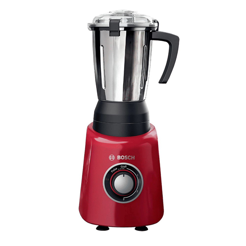 BOSCH TrueMixx Radiance 600 Watt 3 Jars Mixer Grinder (22000 RPM, Stone Pounding Technology, Red)_6