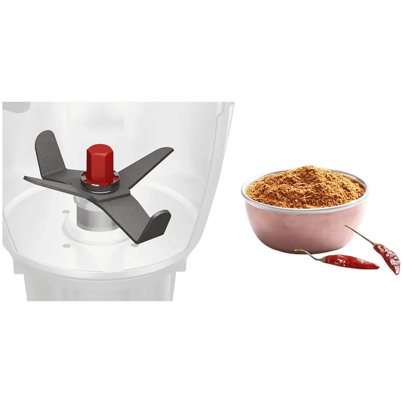 BOSCH TrueMixx Pro 750 Watt 4 Jars Mixer Grinder (22000 RPM, HiFlux Motor, Black)_10