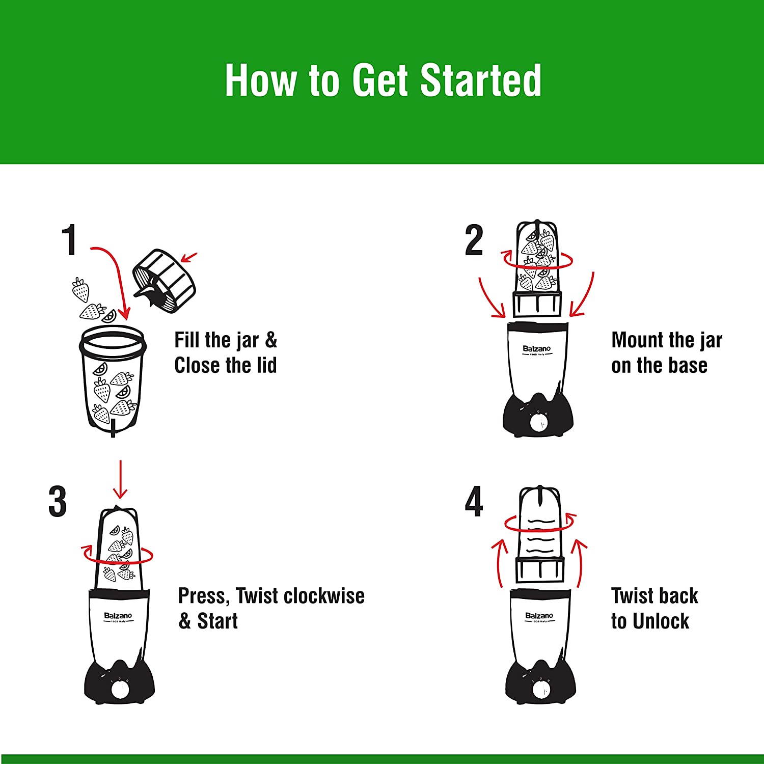 Balzano Nutri 500 Watt 2 Jars Blender (20000 RPM, Single Knob Operation, Silver) Balzano Nutri 500 Watt 2 Jars Blender (20000 RPM, Single Knob Operation, Silver)_13