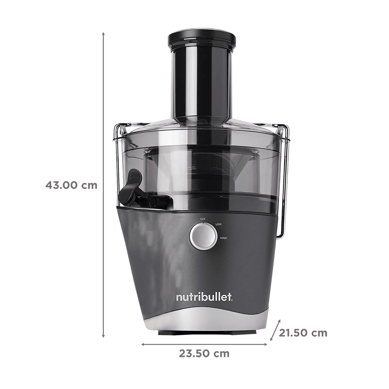 Nutricook NBJ-0801DG 800 Watt 1 Jar Juicer Mixer Grinder (Dishwasher Safe, Black)_3